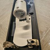 Hammered glass wall light