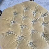 Napoleon III chair in blackened wood, 19th century