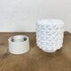 Vintage White Porcelain Ceiling Light, 1970s