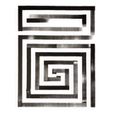 Ink on paper - Dysfunctional structure n°1