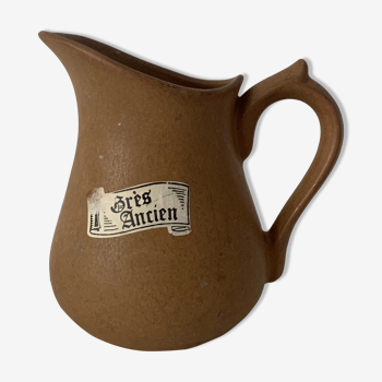 Small ancient sandstone pitcher