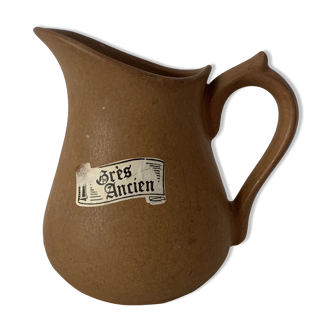 Small ancient sandstone pitcher