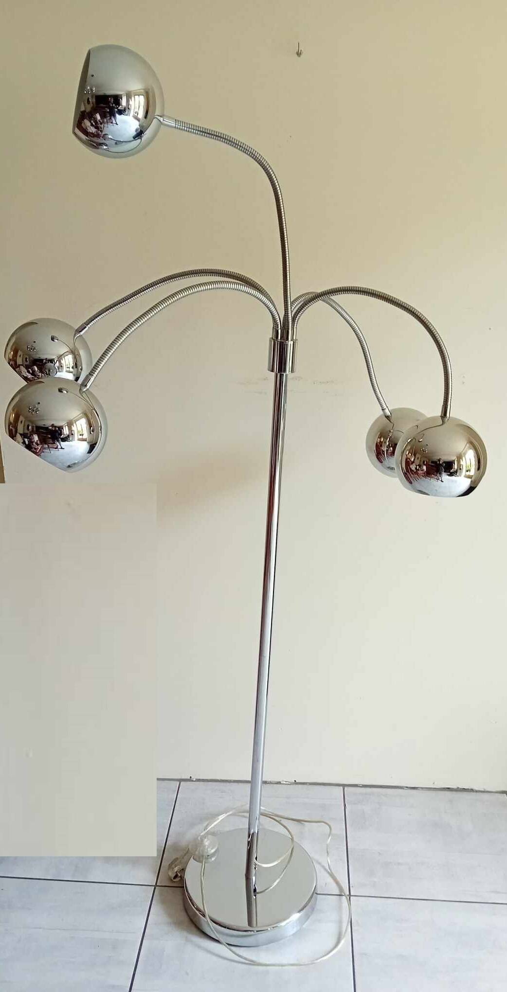 Eye ball floor lamp 70's
