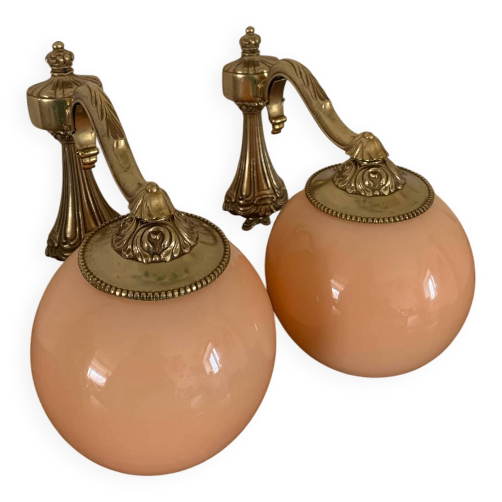 Pair of antique wall sconces