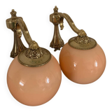 Pair of antique wall sconces
