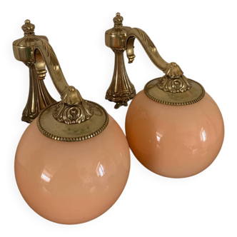 Pair of antique wall sconces