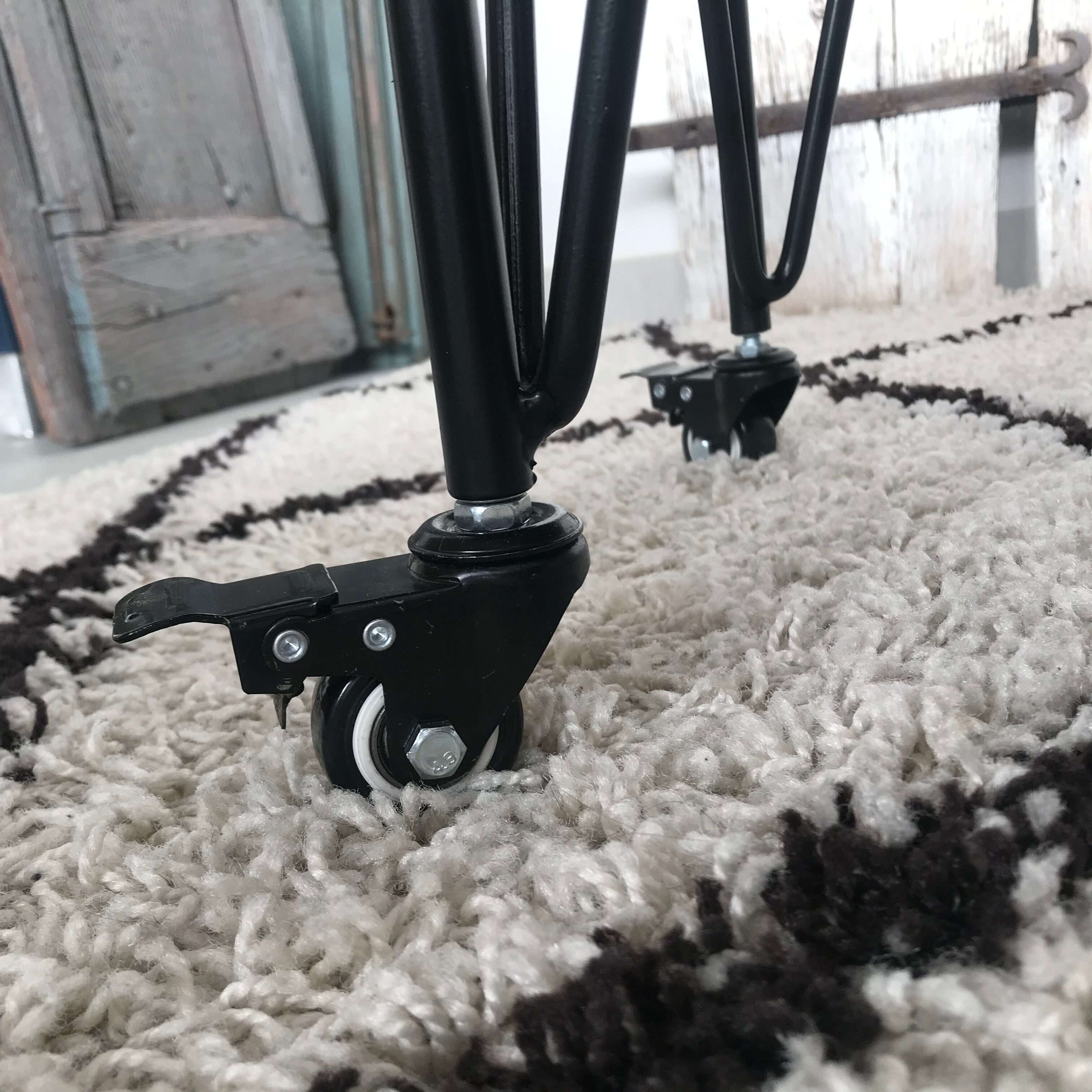 Solid oak coffee table