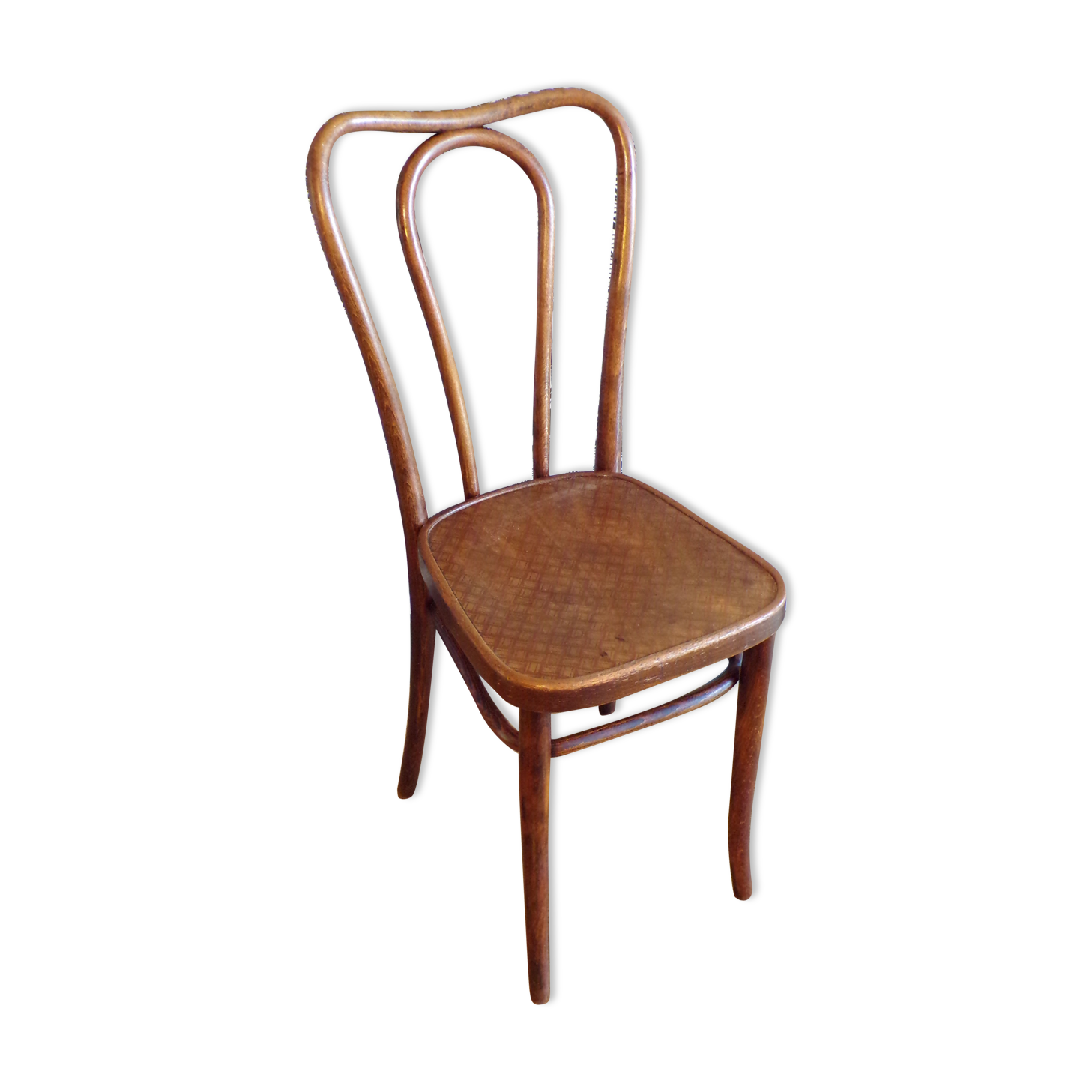 Bistro chair 1900 in curved wood