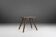Industrial French Wooden Painters Stool, 1930s