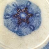 Trio of redowa plates – sarreguemines, ironstone – circa 1890