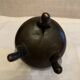 Cendrier encensoir en bronze 1900