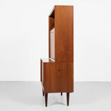 Danish cabinet in 2 parts in teak by Svend Aage Rasmussen for Alderslyst Møbelfabrik