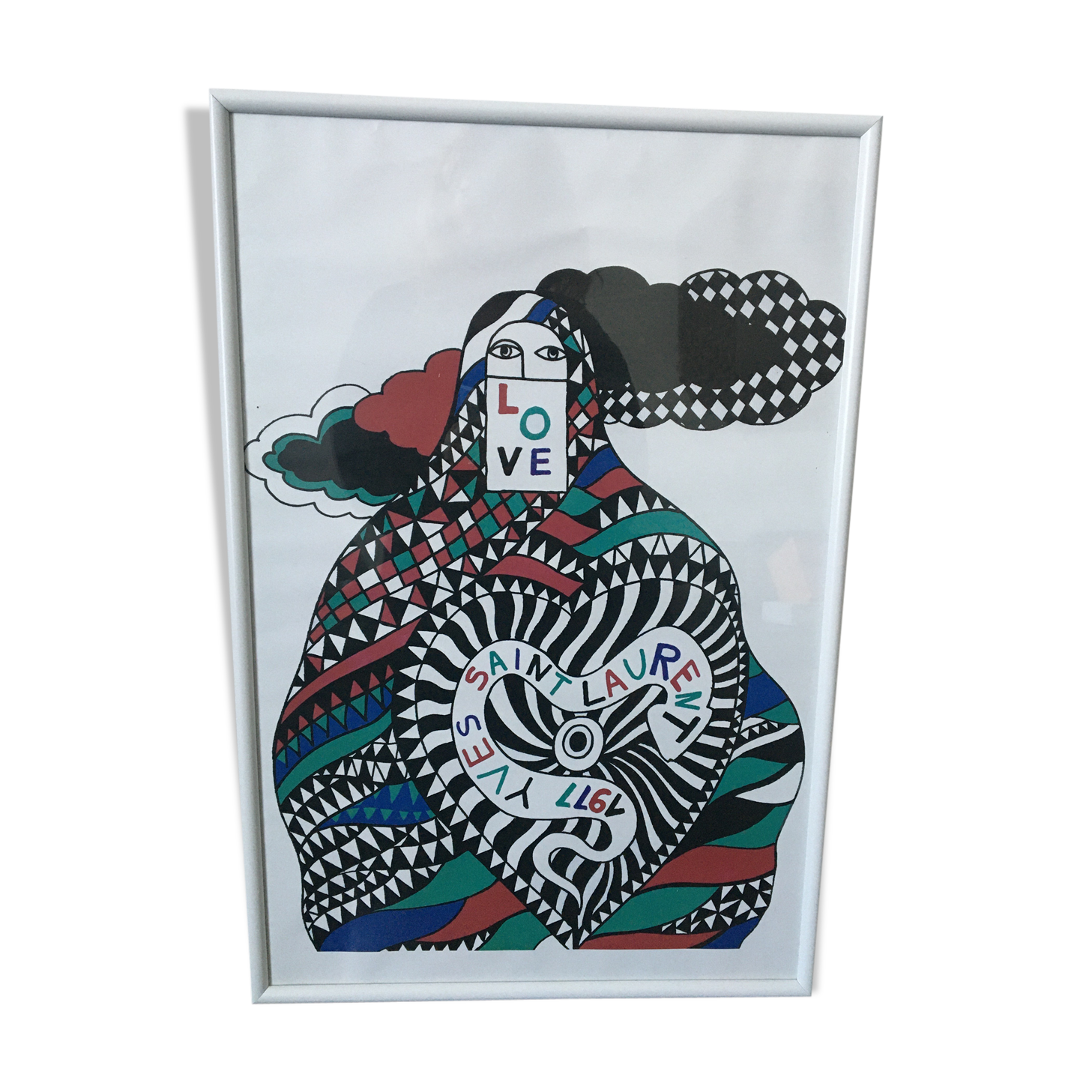 Poster by Yves Saint Laurent