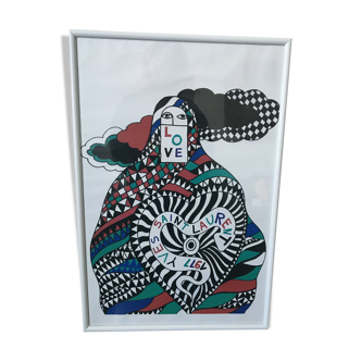 Poster by Yves Saint Laurent