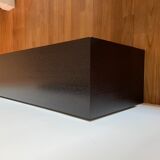 Wengué veneered oak console