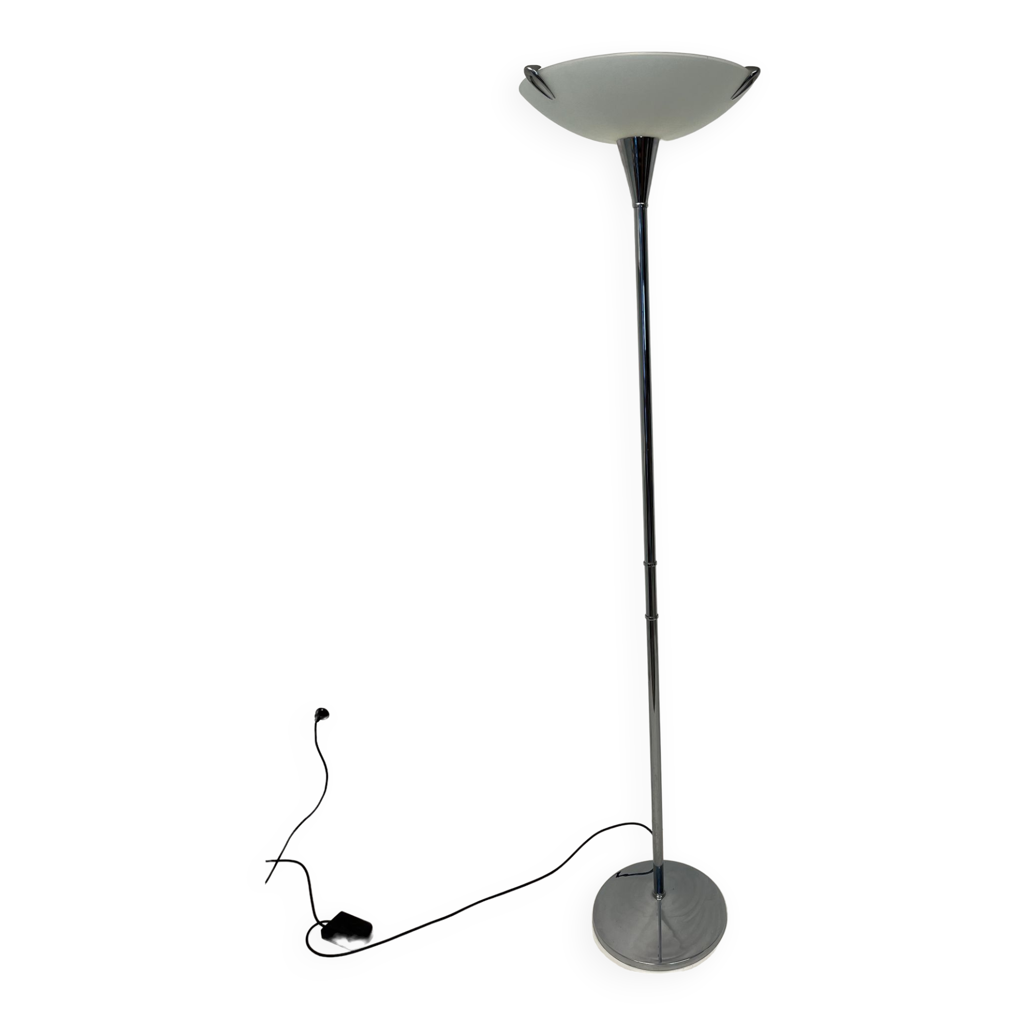 Vintage chrome floor lamp