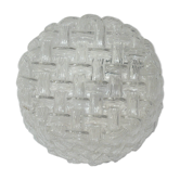 VINTAGE GLASS CEILING LAMP 60 YEARS