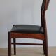 Lot de 4 chaises danoises années 60
