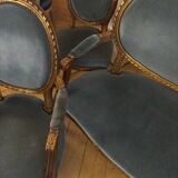 Salon of 5 pieces in Louis XVI style