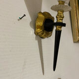 Pair of 50s wall lights