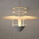 Special xl danish frandsen belysning ceiling lamp *** type 9010-p *** white