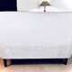 2-Seater Upholstered Canapé Scandinavian Style Mid-Century Spirit Compass Legs