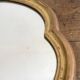 Miroir ancien doré 47 X 38 CM