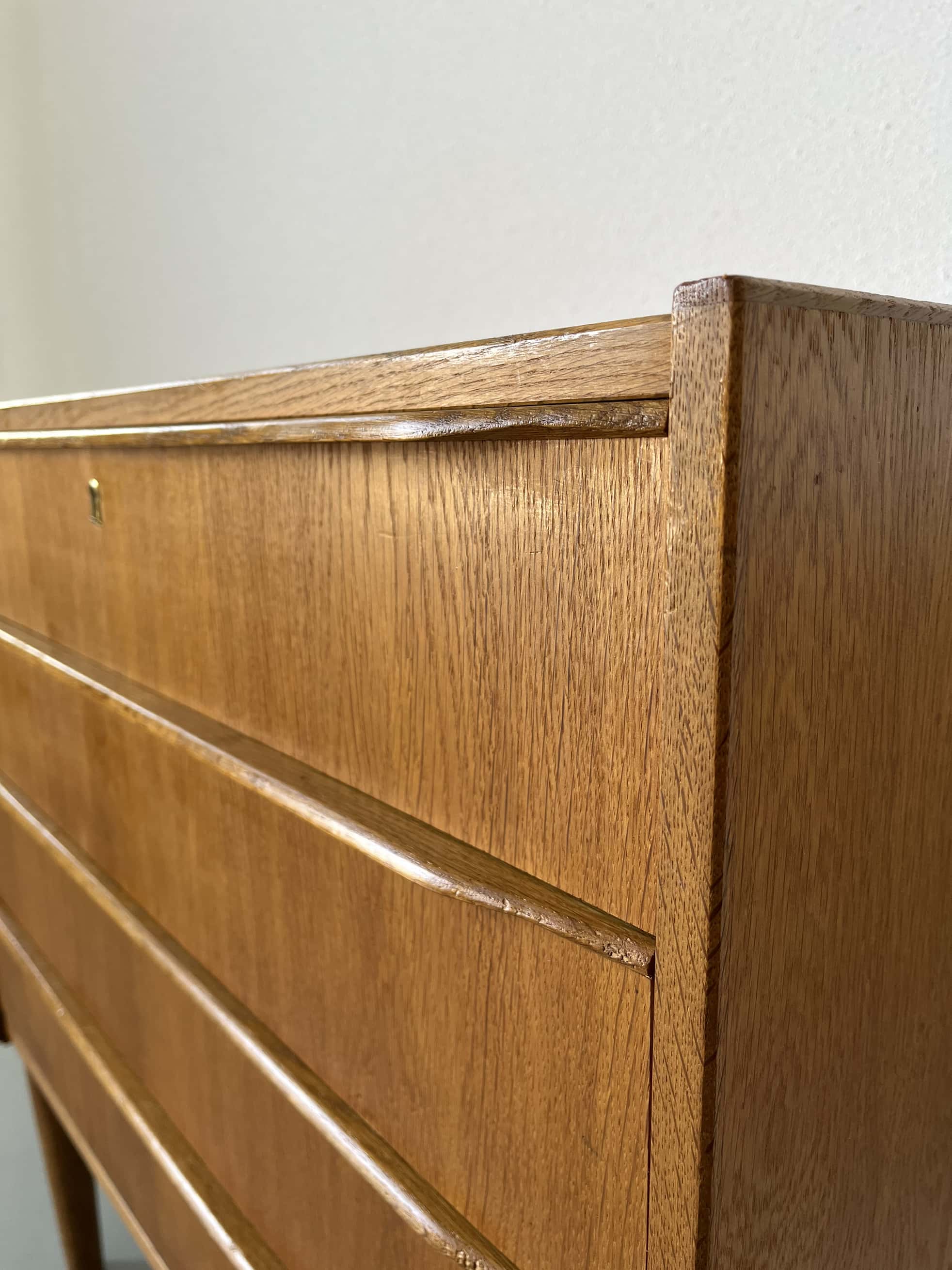Commode vintage chêne