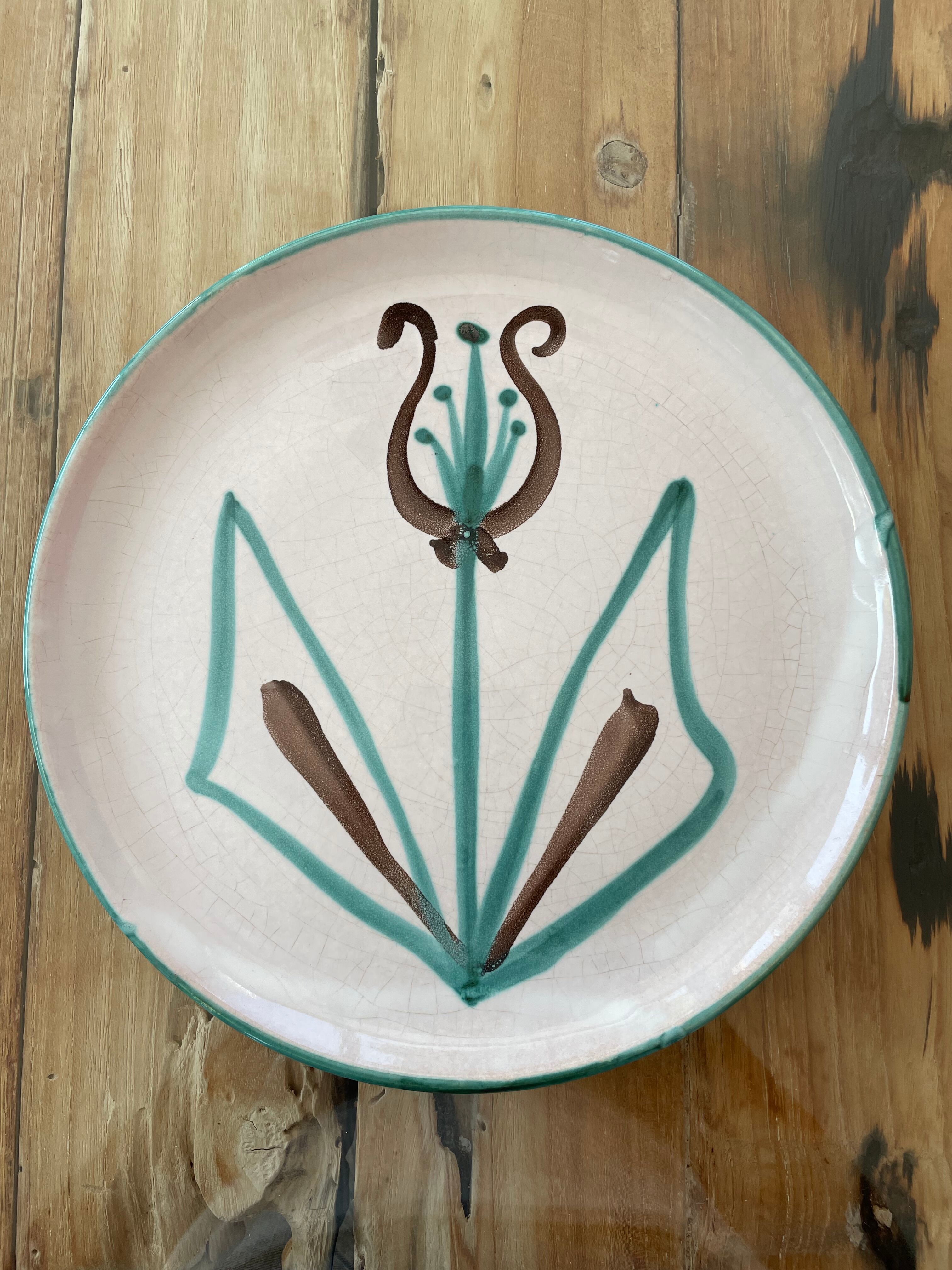 Set of 5 plates Robert Picault