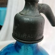 Siphon uae of seltz blue clear lion of Belfort former vintage