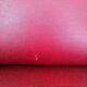 Vintage armchair base compass skaï red