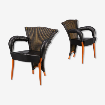 90s Borek Sipek ‘Karl Lagerfeld’ chair set/2