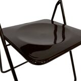 Vintage Ted Folding chairs Niels Gammelgaard for Ikea - Set of four - in Dark Brown