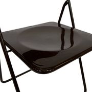 Vintage Ted Folding chairs Niels Gammelgaard for Ikea - Set of four - in Dark Brown