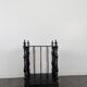 Napoleon III music partition cabinet in blackened wood