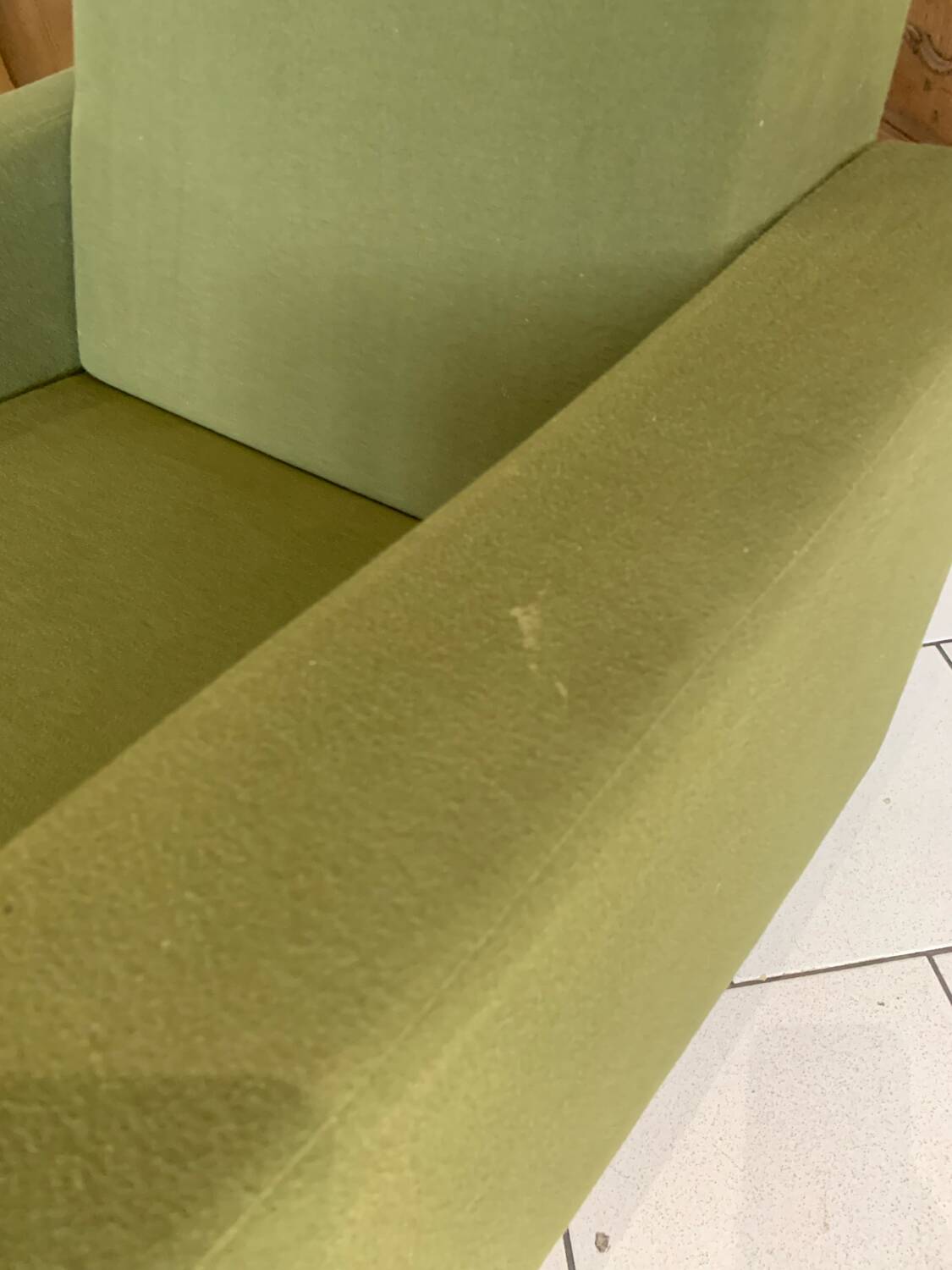 Paire Fauteuil Fero Vert Vintage circa 1960