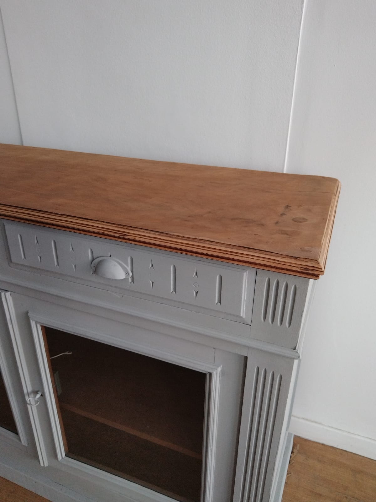 Glazed Parisian sideboard