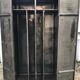 Two-door locker room with rounded edges