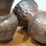 Pair of copper vases