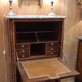 Secretary of Lady in marquetry XVIII th