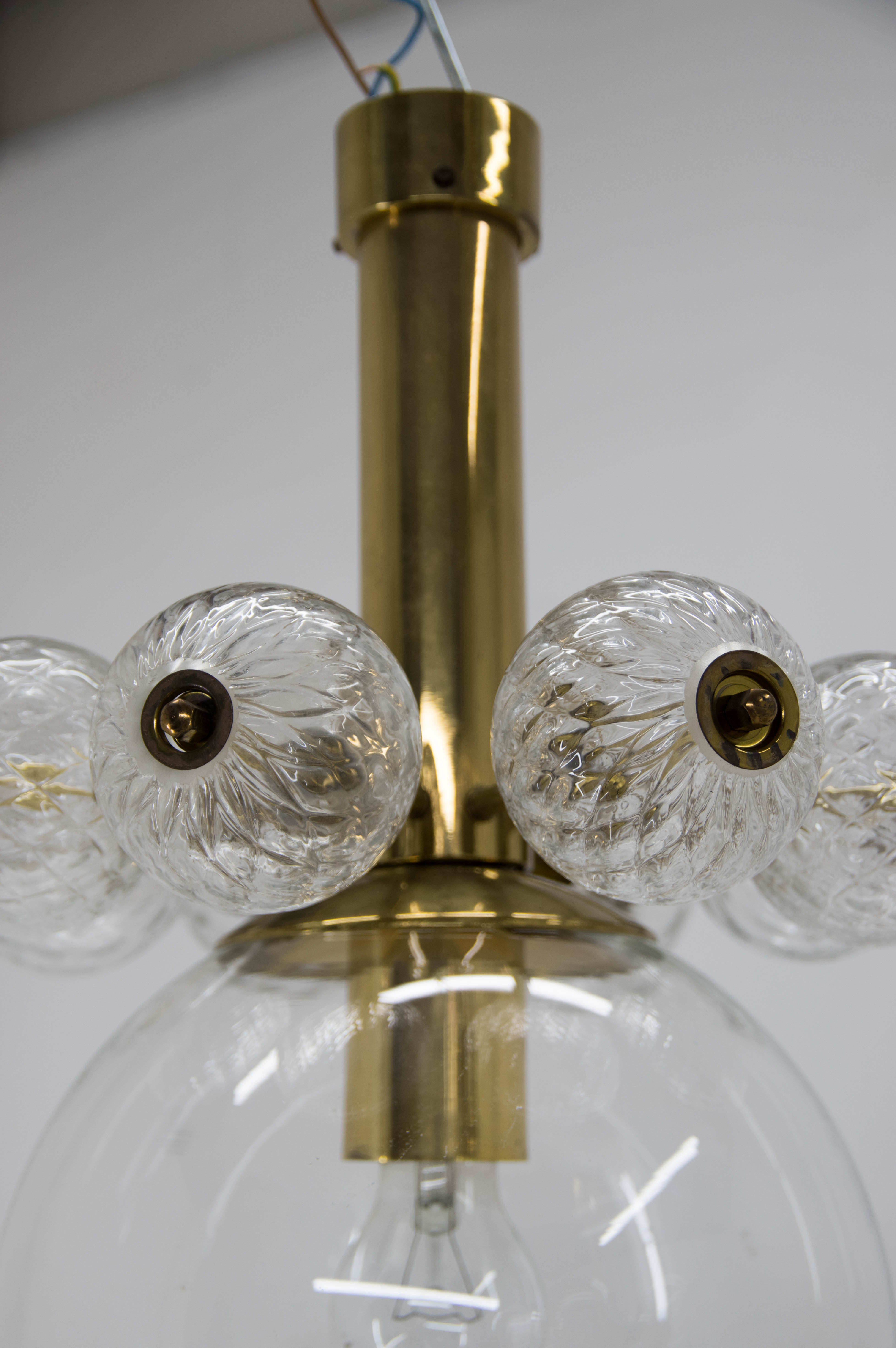 Art Glass Pendant by Kamenicky Senov, 1960s, 20 Items Available