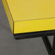 Vintage metal and formica coffee table from the 1960s