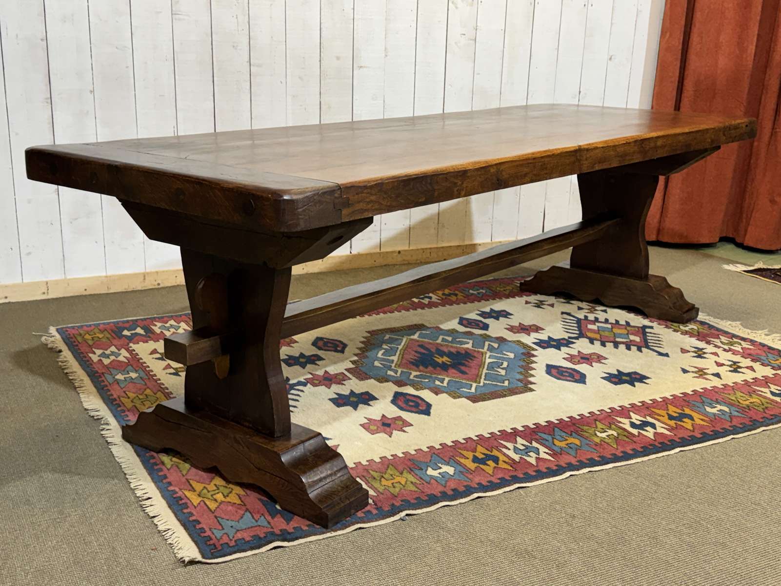 Monastery table in oak from the early 20th century.