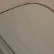 Scandinavian years 60 beveled teak mirror 58 x 33 cm