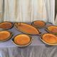 Vintage fish service Sarreguemines 12 plates 2 legumiers 1 main course 1 sausage