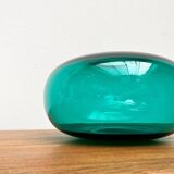 Large vase from the Swedish Stockholm series, handmade glass from Ikea, 1990s.