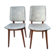 Ensemble de 2 chaises de style scandinave
