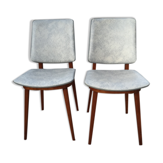 Ensemble de 2 chaises de style scandinave