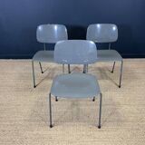 Ensemble de 3 chaises Diana