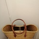 Basket stuffed all in rattan
